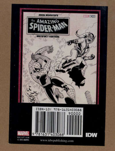 John Romita Amazing Spider Man Artifact Ed HC (Net)