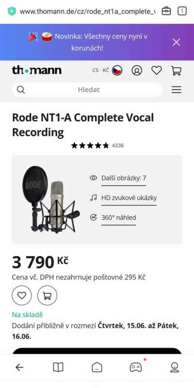 качественный микрофон для записи голоса