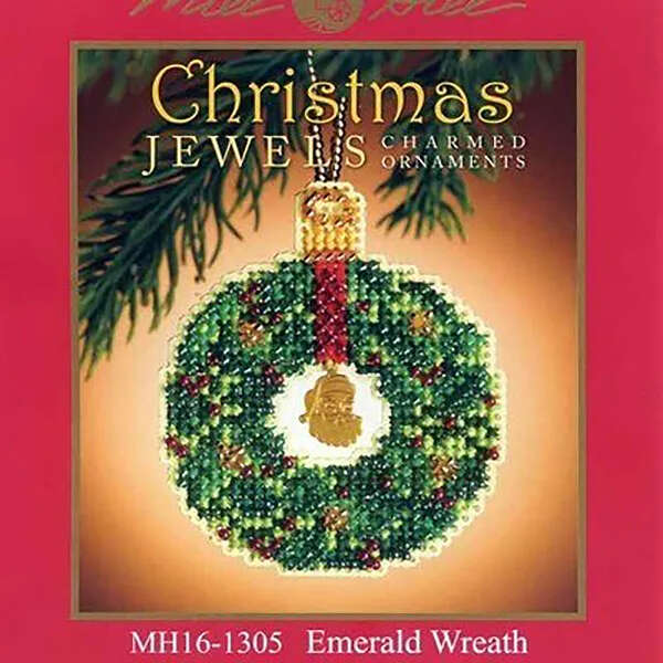 Набор для вышивания "Emerald Wreath" / Mill Hill, артикул MH161305
