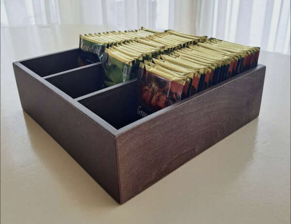 коробка для чайных пакетиков