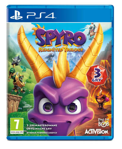 Gra PS4 "Spyro reignaited trilogy"