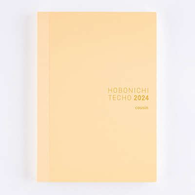Hobonichi Techo 2024 English Cousin Book (January Start) A5 Size / Daily / Jan start / Mon start - Techo Lineup - Hobonichi Techo 2024