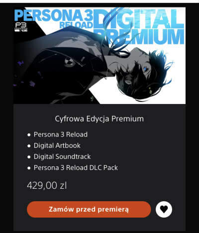 Persona 3 Reload Digital Premium Edition PS5