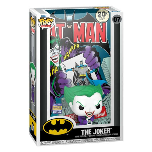 Фигурка Funko POP Comic Covers: DC Batman – The Joker (9,5 см)