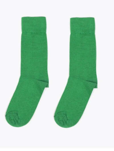 Носки однотонные - Зелёные, St.Friday Socks размер 35